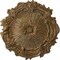 Ekena Millwork Plymouth Ceiling Medallion (Fits Canopies up to 1 5/8"), 16 3/4"OD x 1 3/8"P, Rubbed Bronze CM16PLRZS - alternate 1
